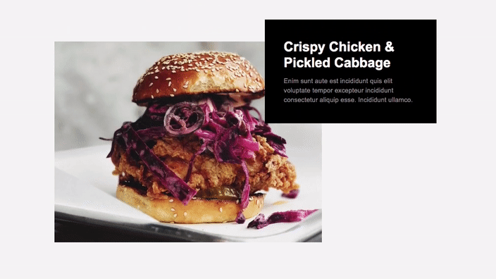 Parallax Image Block Effect