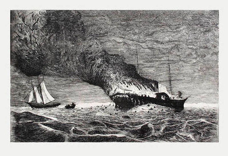 Legend of the Royal Tar | Etching | 17 x 21 | 550.