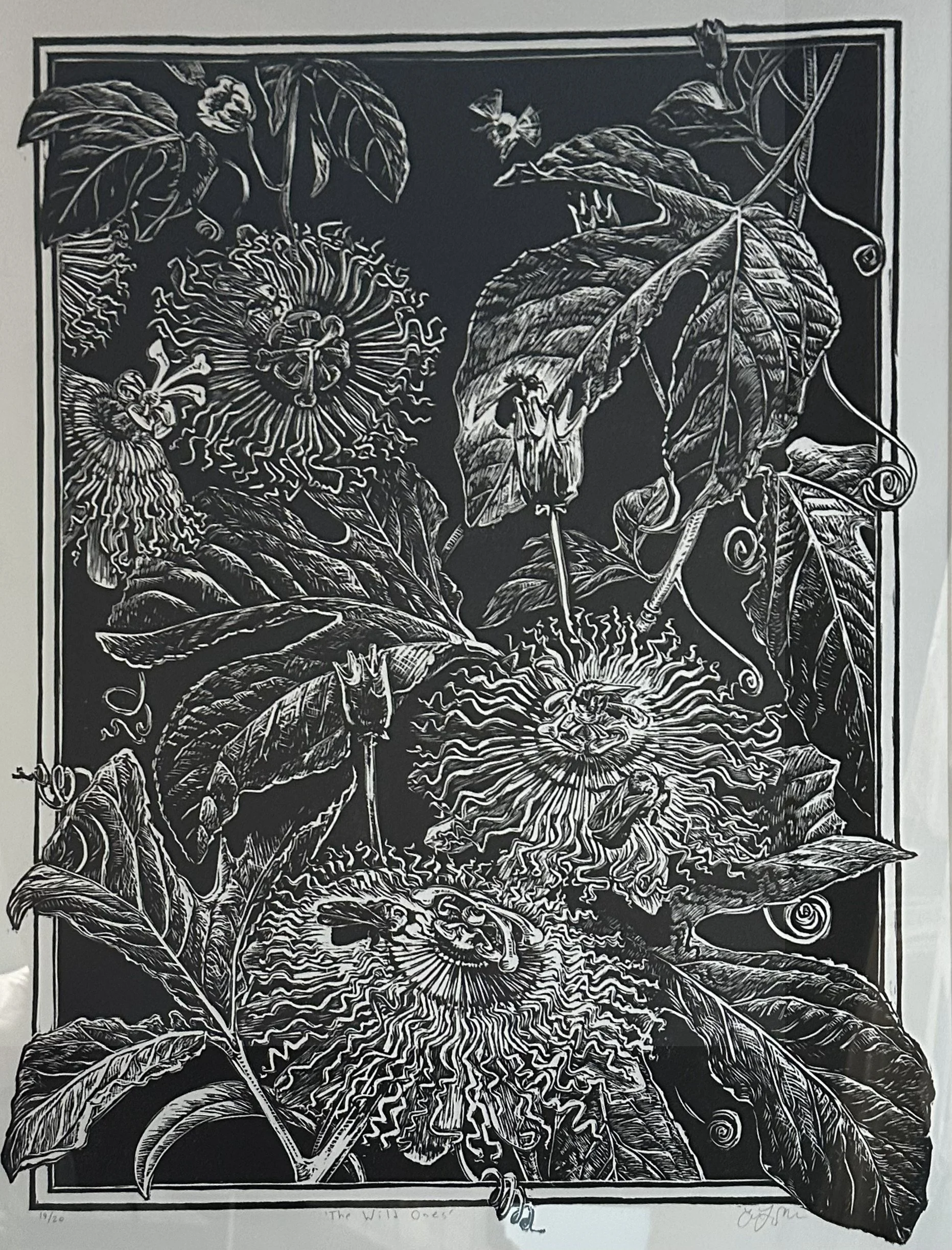 The Wild Ones | Woodblock Print | 30 x 24 | 450.