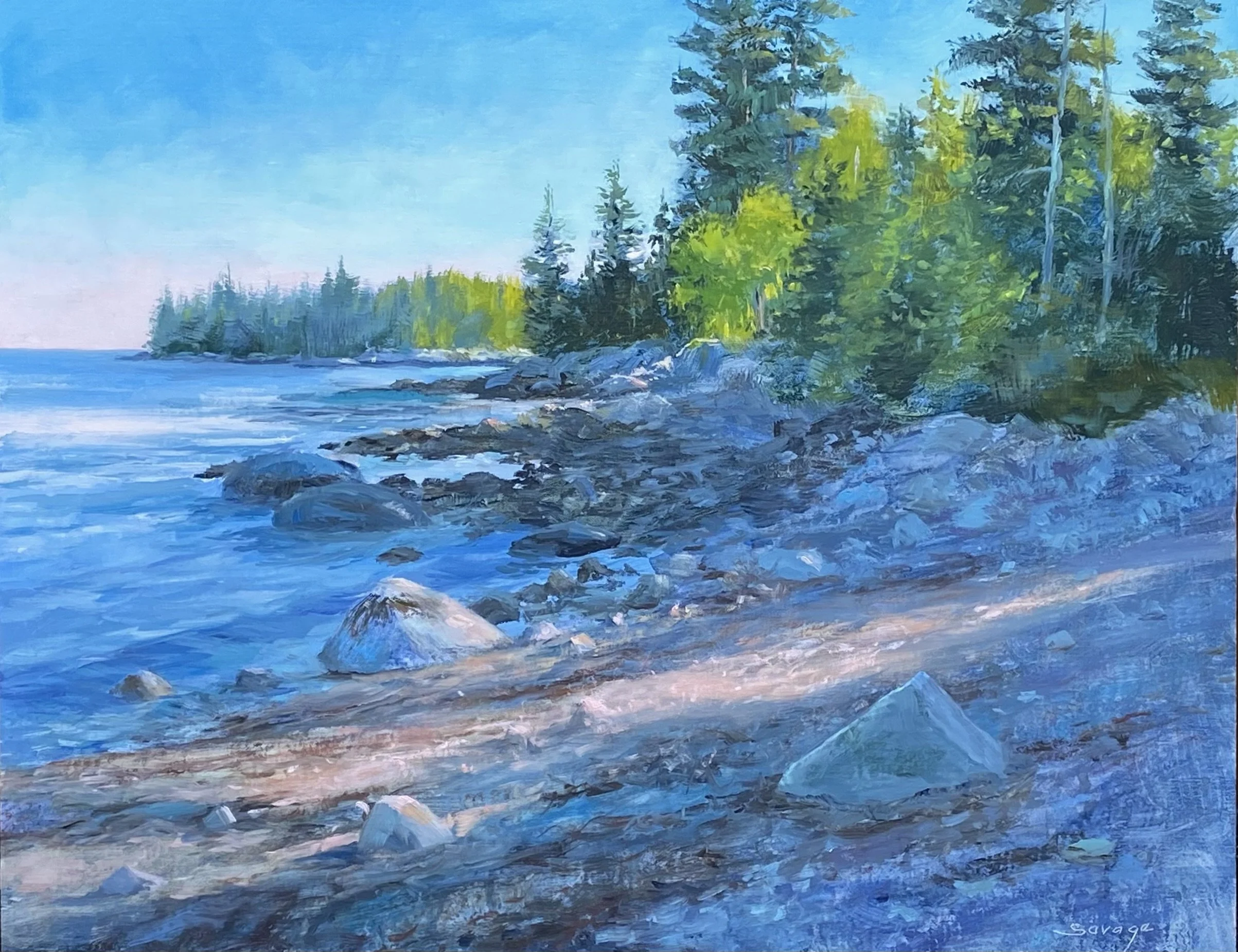 Favorite Time of Day | Oil on Linen Panel | 14 x 18 | 1400.