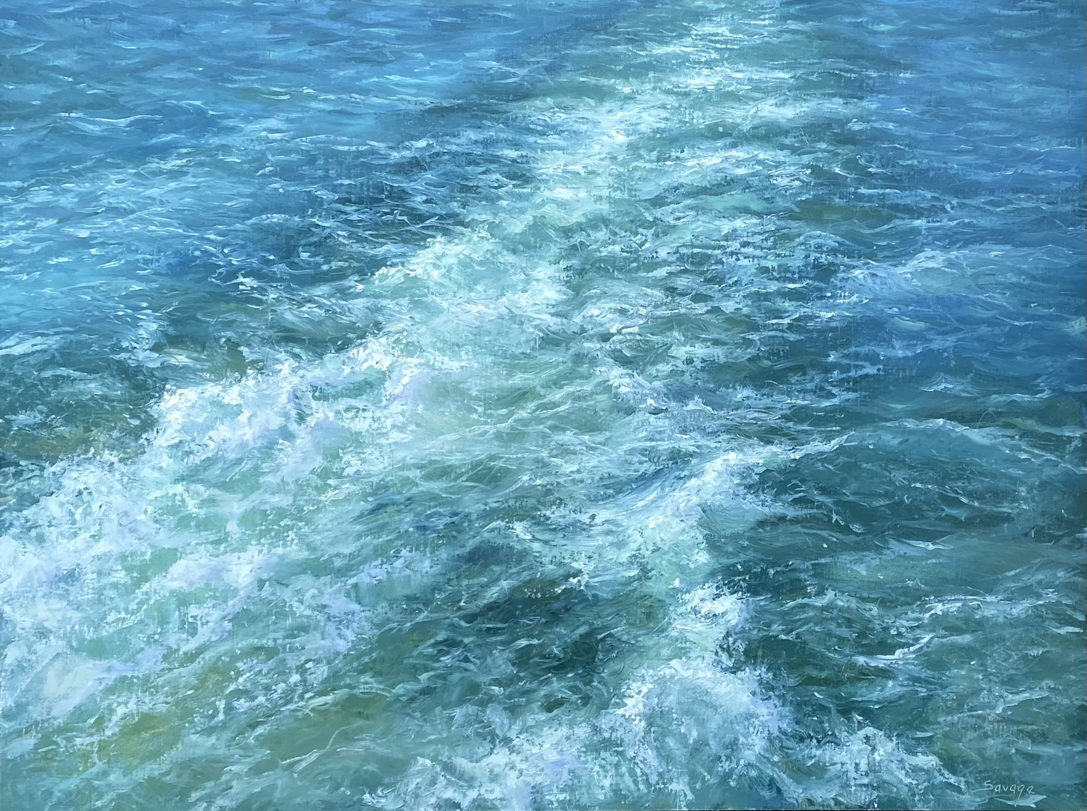 Leave It Behind  | Oil on Linen Panel | 18 x 24 | 2380. | SOLD