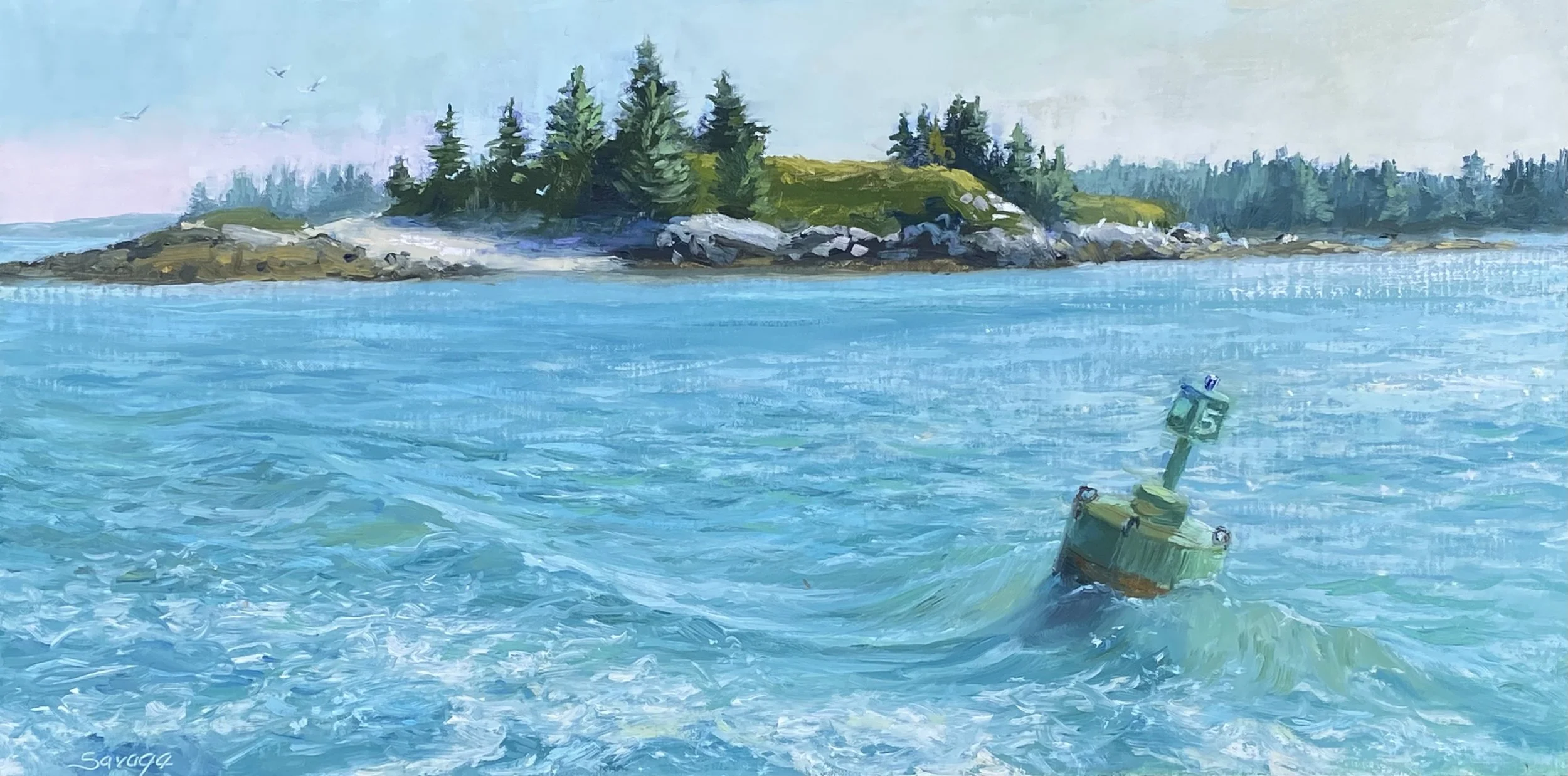 #5 | Oil on Linen Panel | 8 x 16 | 700. | SOLD