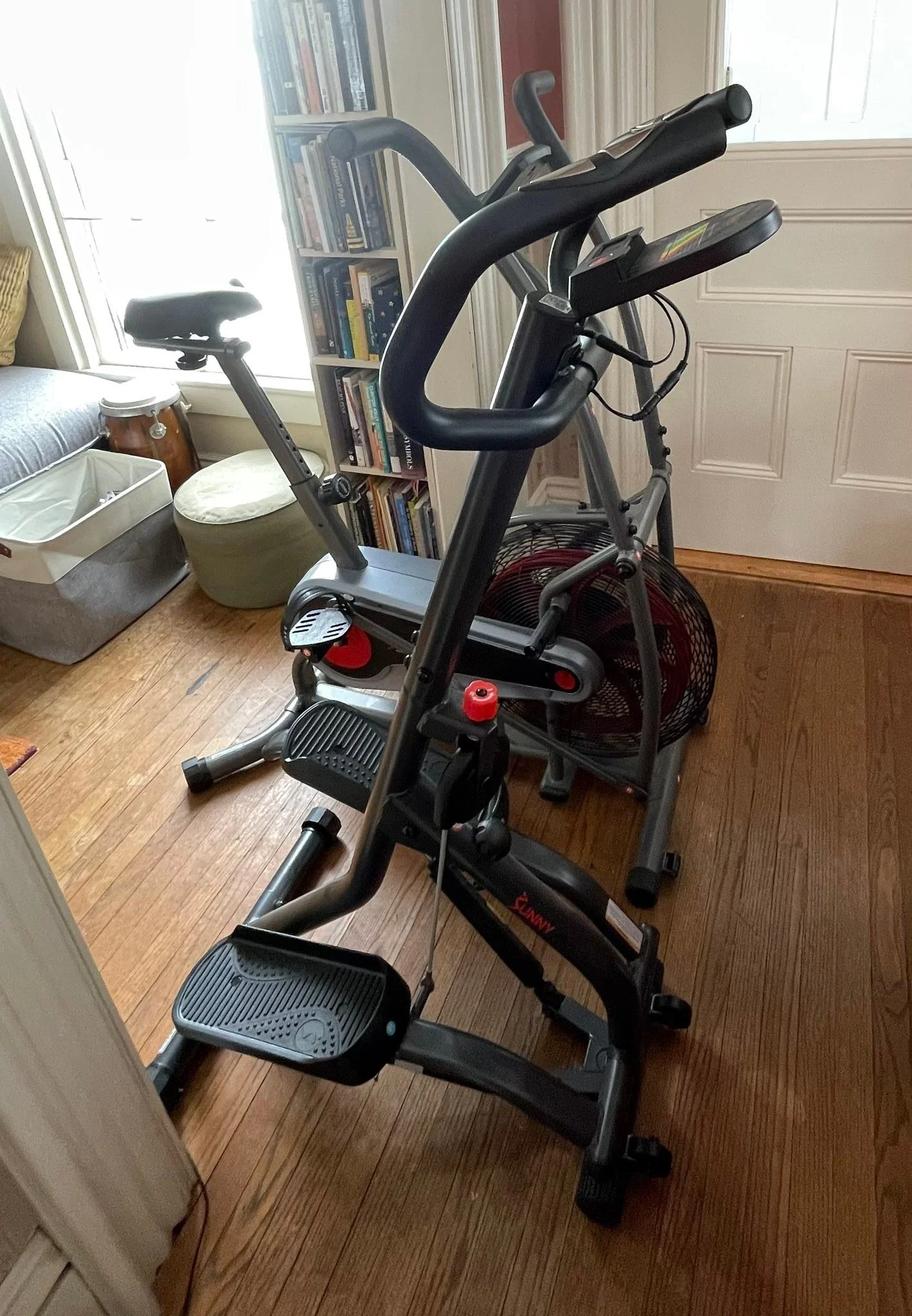 Home exercise equipment for sale; compact rowing/bike combo, and stair stepper. Both in excellent used condition. $75. each. Please DM for more info.
