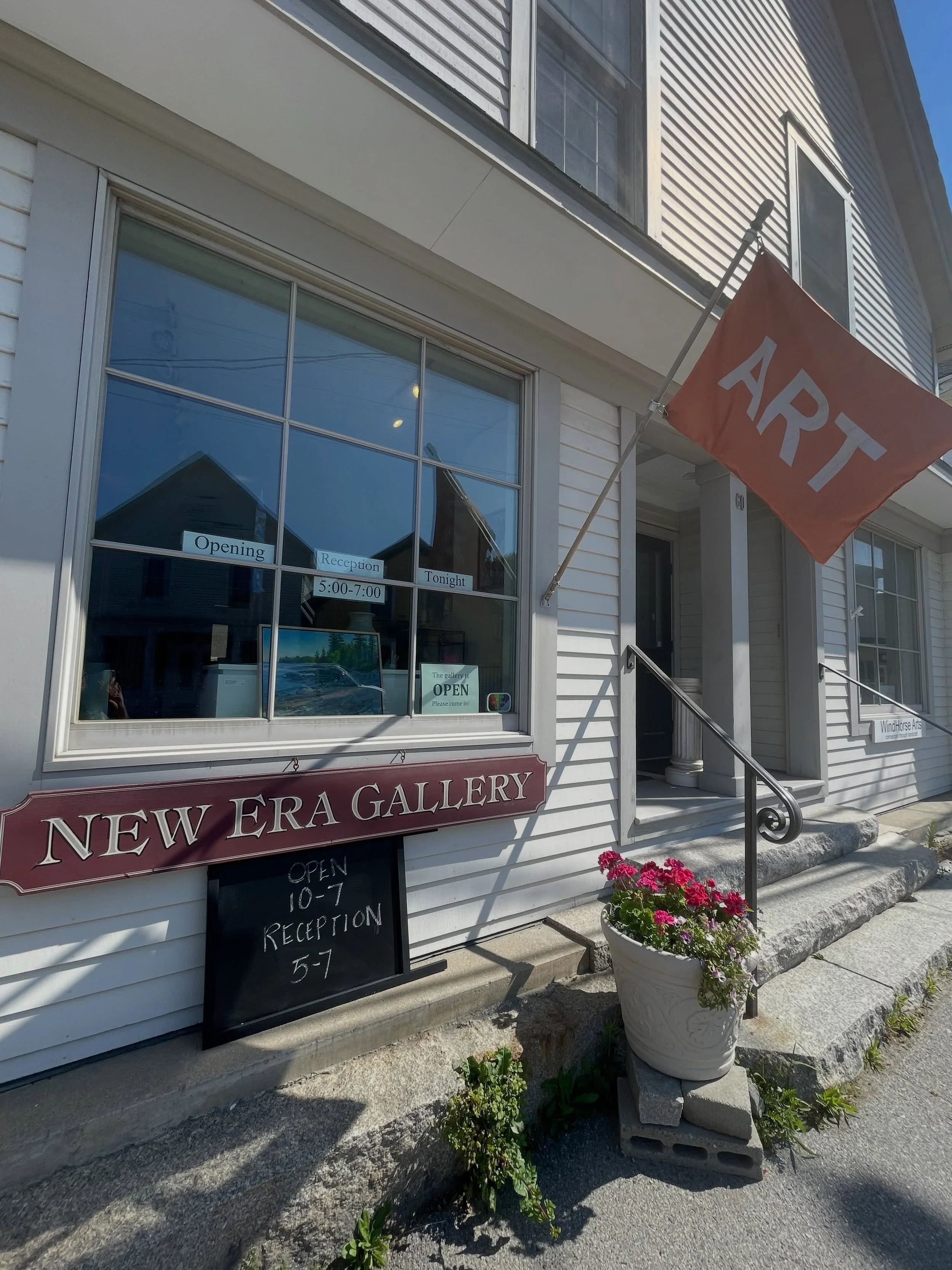 It&rsquo;s First Friday!! And have we got a show for you! Our featured artists, Kenneth Banks @kenny_kaos  and William Trevaskis @billtrevaskis will do an informal talk in the Windy Way barn at 5:00, reception 5:00-7:00. The a/c is running, the wine 