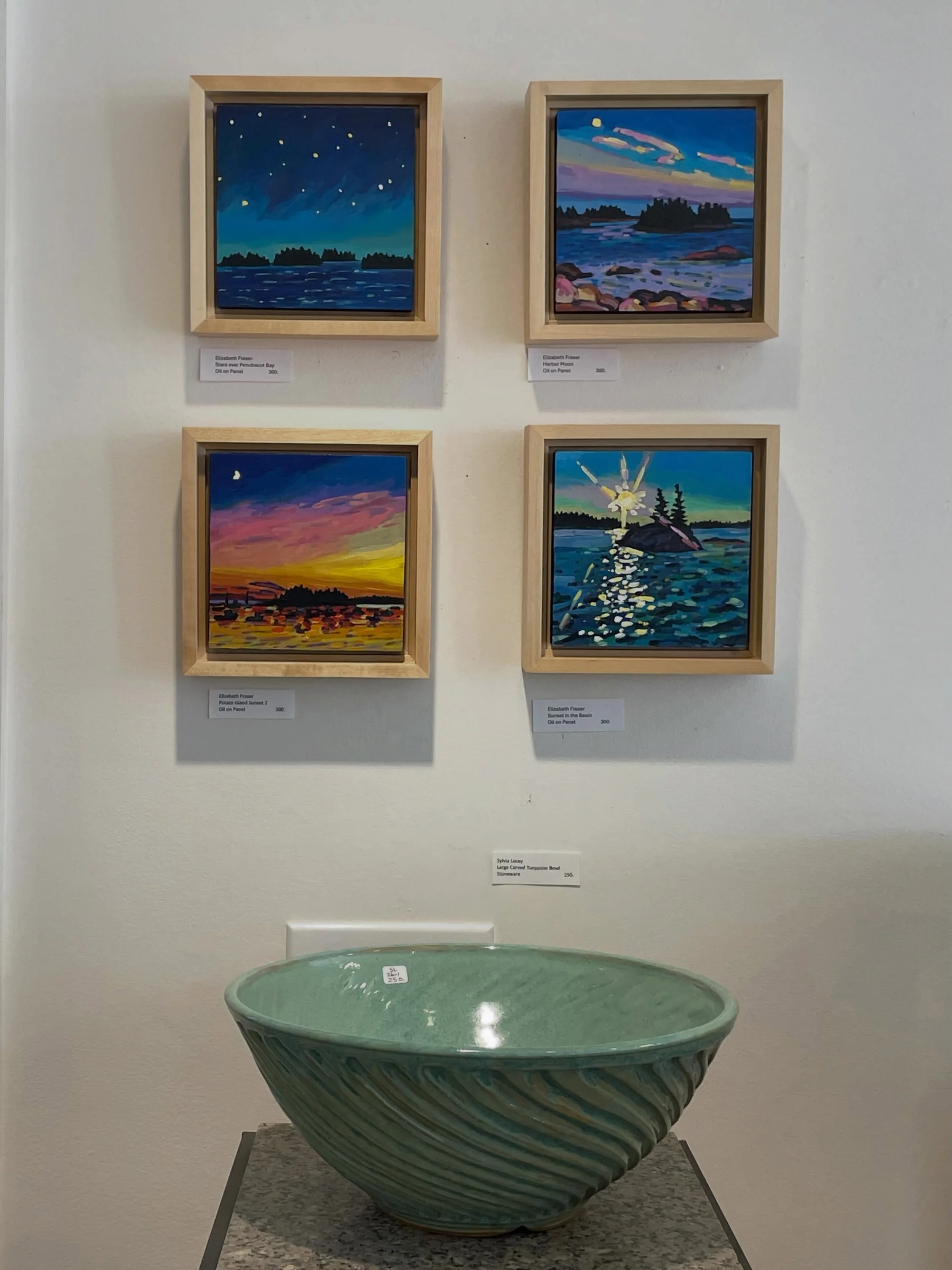 It&rsquo;s FIRST FRIDAY! Come celebrate the change of seasons, and the amazing colors filling the gallery. Reception TODAY 5:00-7:00. #firstfriday #changeofseasons #islandartists #vinalhaven #maineartgalleries