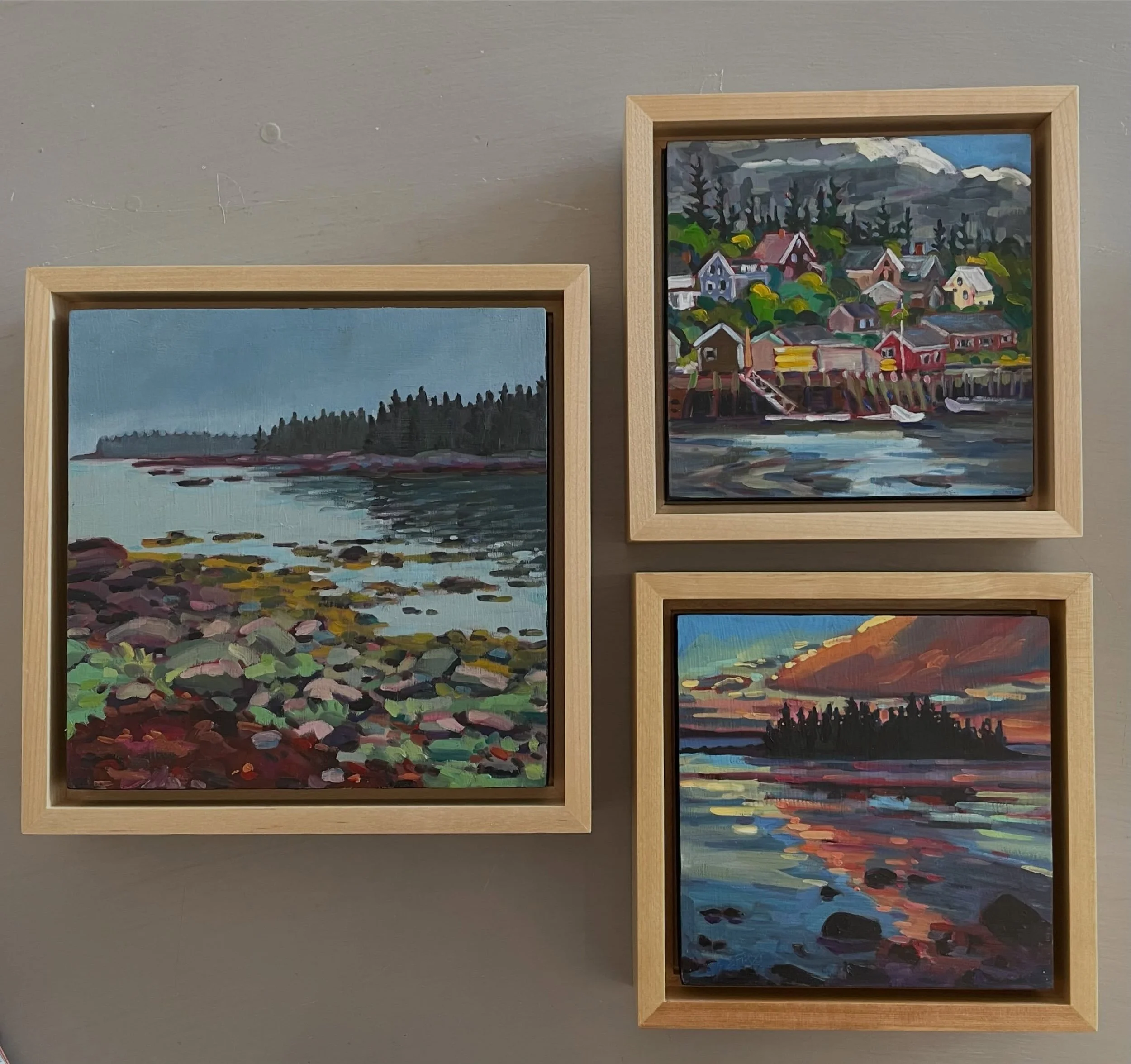 Main Street is dusty and a bit in disarray, but thankfully artists like Elizabeth Fraser continue to find color and beauty at every turn. Stop in to see her newest work! Open Friday and Saturday 11:00-2:00, others times by chance or appointment. #isl
