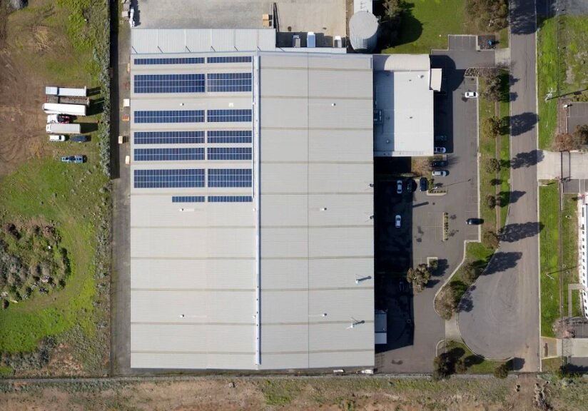Investing in Renewable Energy - We’re constantly working to reduce the carbon footprint of our operations. This is why we’ve invested in renewable energy and low-energy lighting for our sites.The solar system pictured is located at our Victorian facility and generates enough power to drive our moulded foam line.