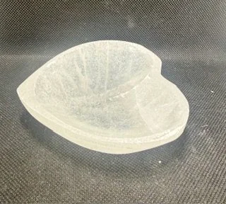 Selenite Heart Bowl