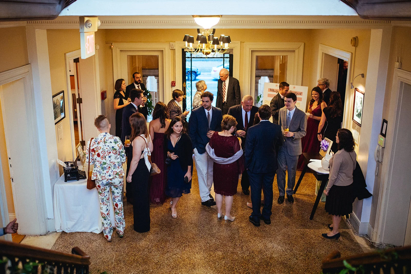 Wedding guests at Josephine Butler Parks Center DC Shawnee Custalow