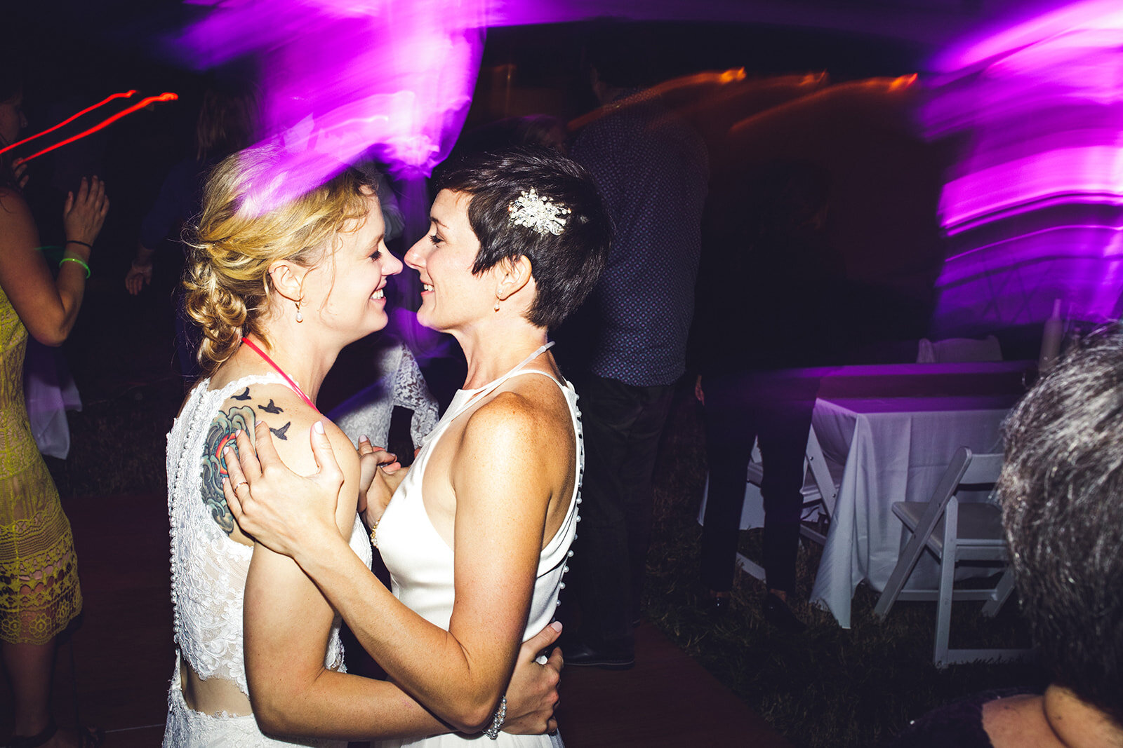 Queer newlyweds dancing in central VA Shawnee Custalow photography