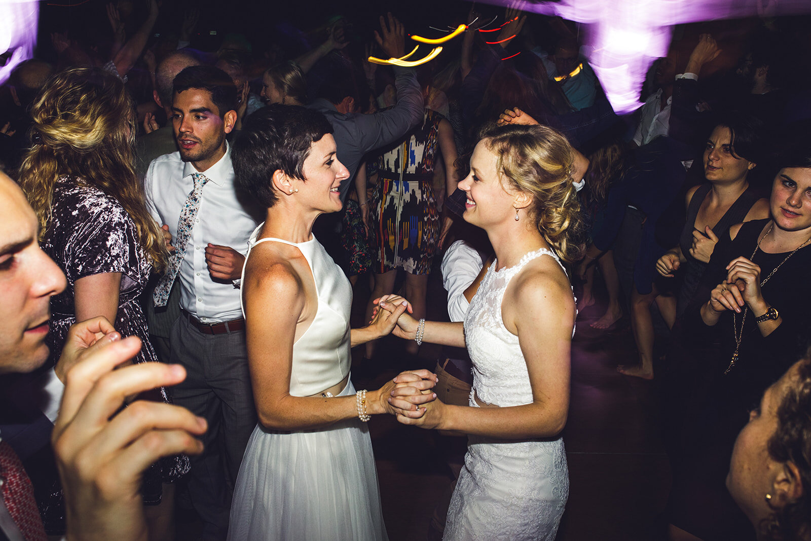 LGBTQ newlyweds dancing in central VA Shawnee Custalow photography