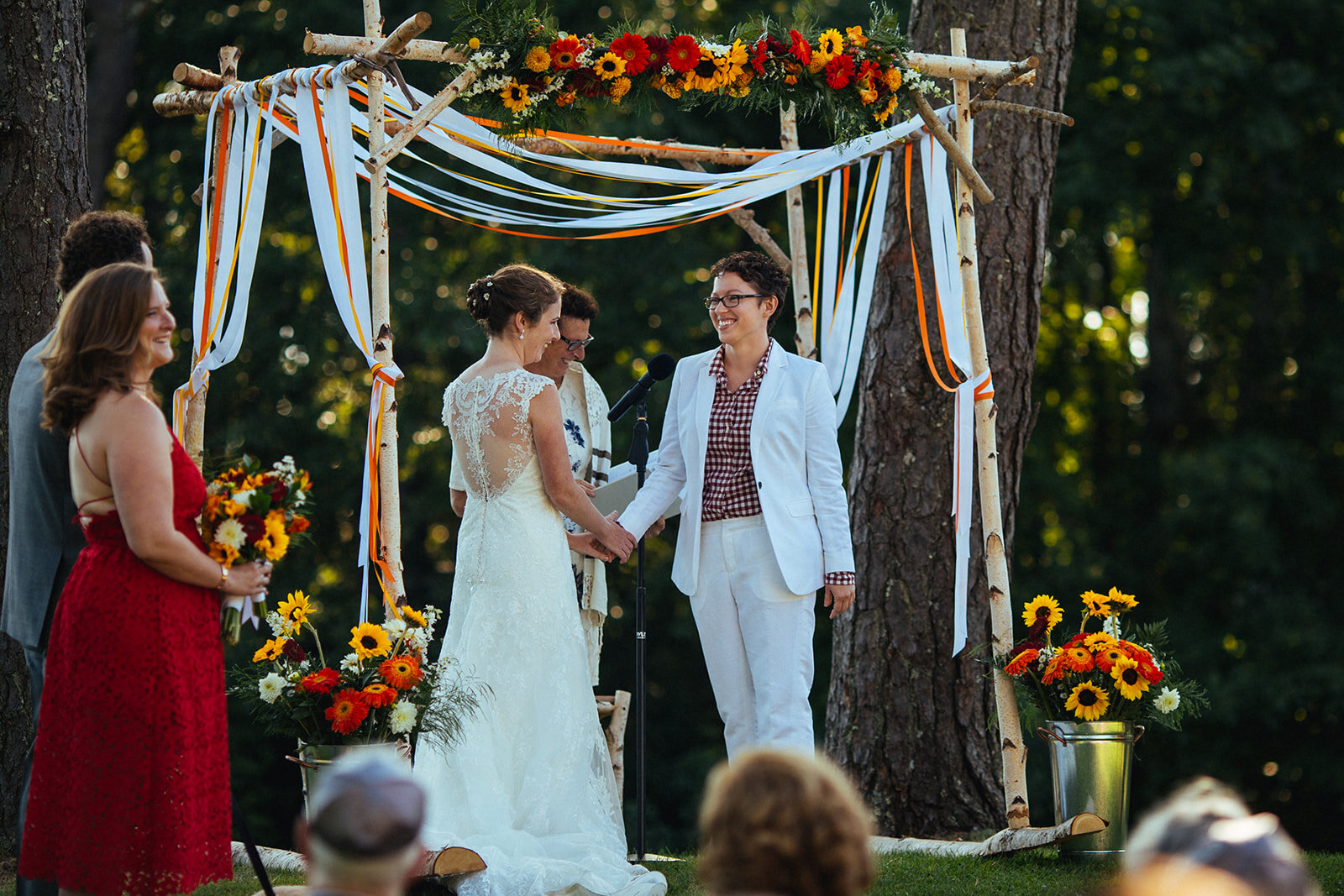 Queer couple getting married in Cape Cod Shawnee Custalow photography