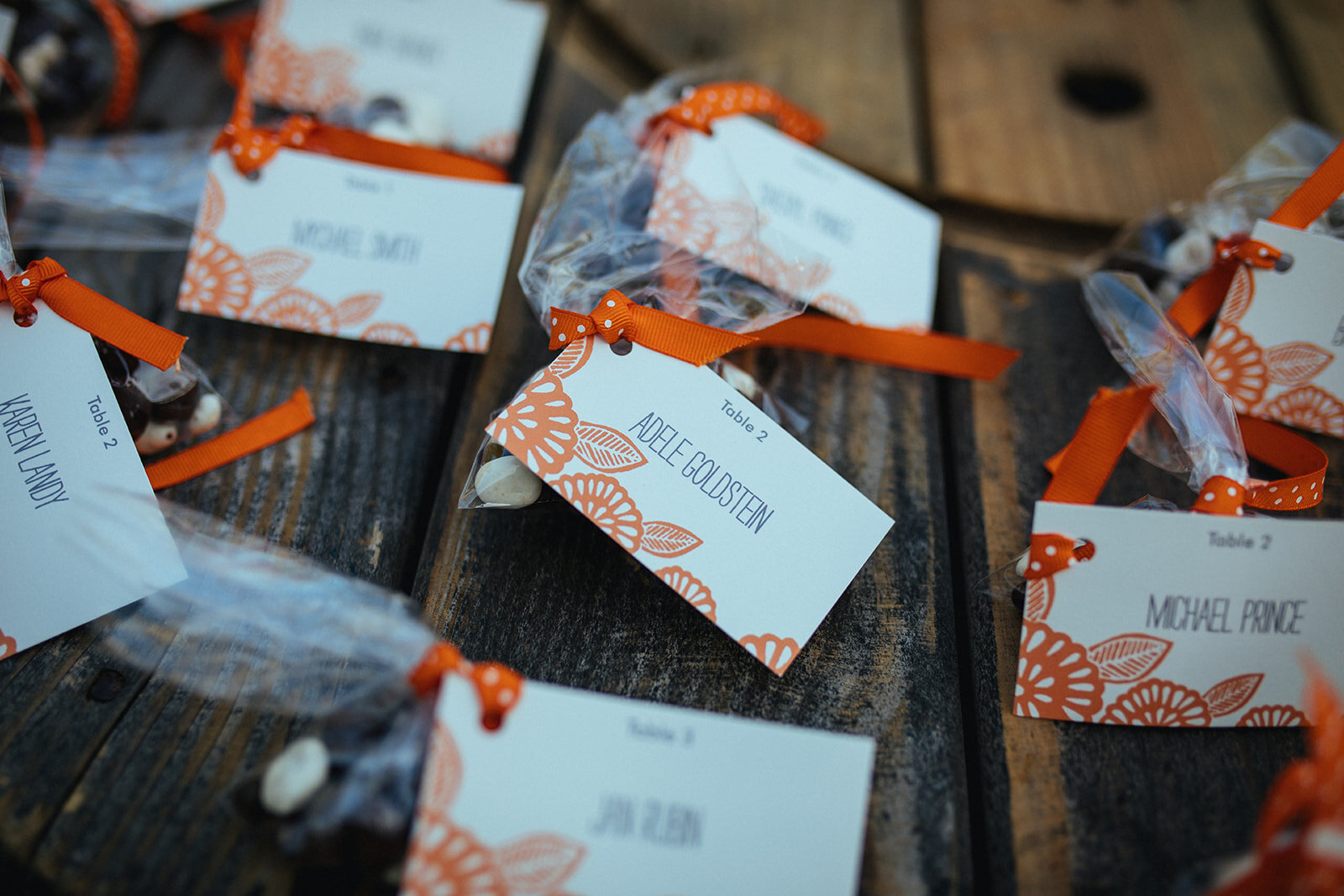 Wedding favors in Cape Cod Shawnee Custalow wedding photographer