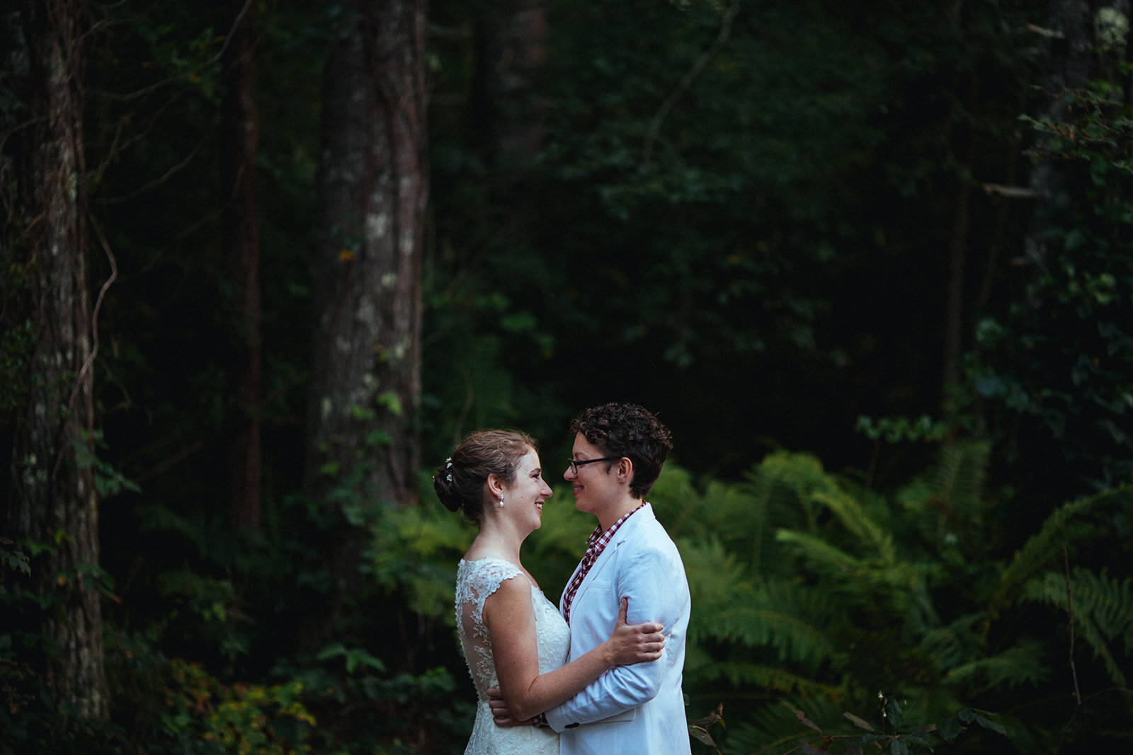 LGBTQ newlyweds in Cape Cod Shawnee Custalow wedding photographer