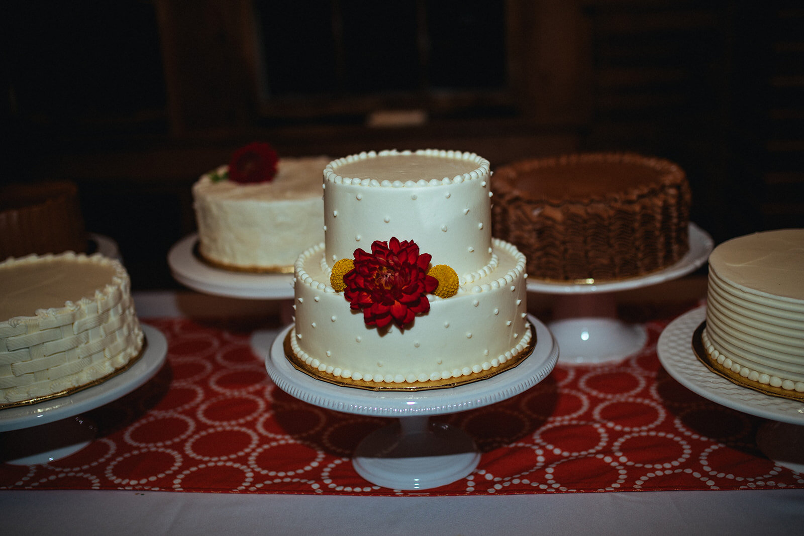 Wedding cake in Cape Cod Shawnee Custalow queer wedding photography