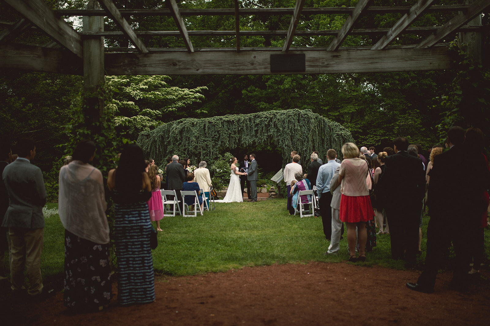 Wedding at Elizabeth Park Conservatory Shawnee Custalow photography