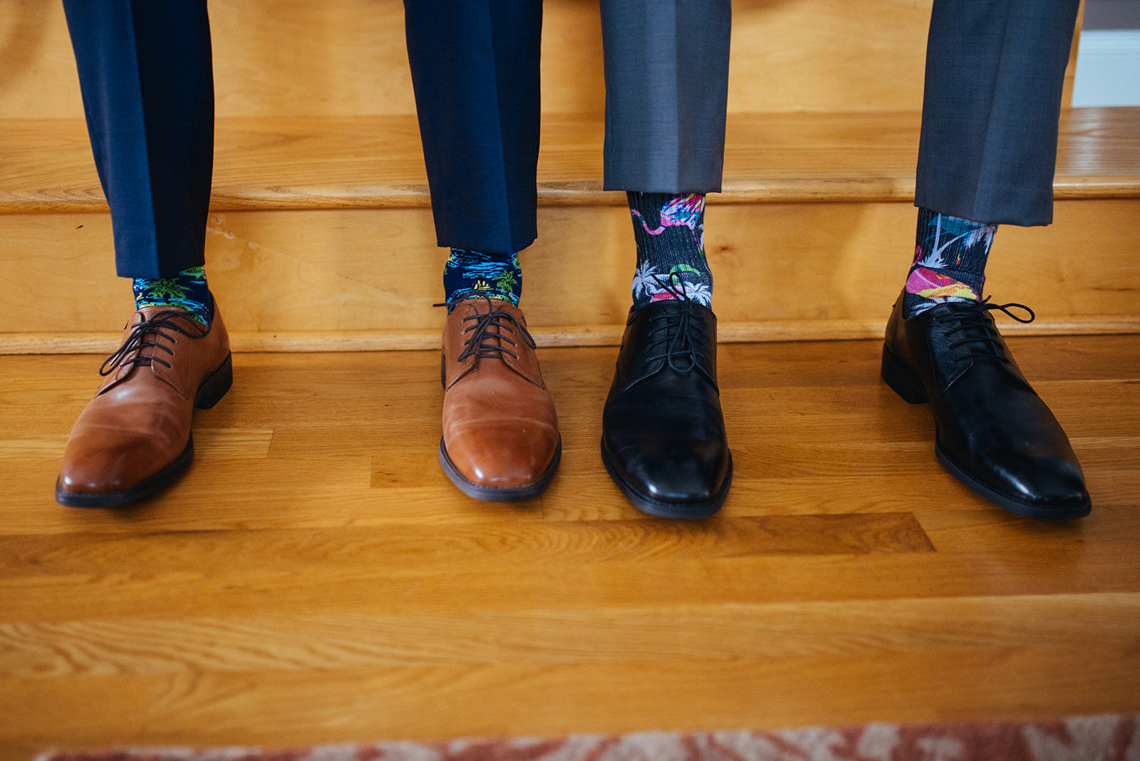 LGBTQ grooms dress shoes in RVA Shawnee Custalow queer wedding photographer