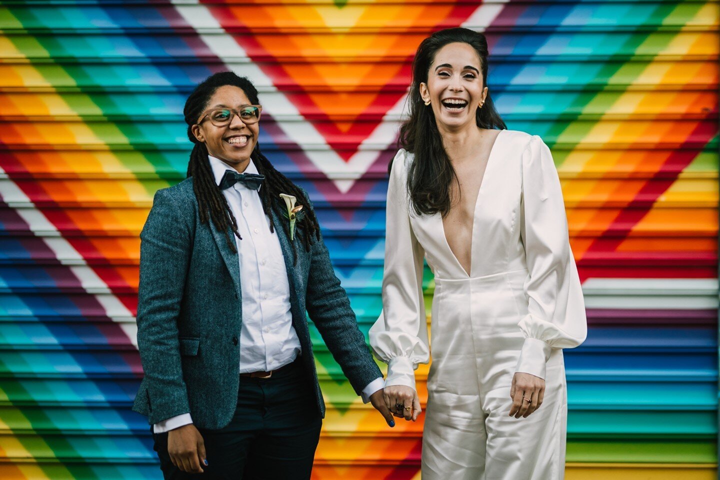 Still here, still queer 🌈 just a bit swamped with Fall wedding season in full swing. It&rsquo;s been a wild year of reschedules and last minute elopements, but we&rsquo;re here for you and are loving being back in the grind after a long break last y