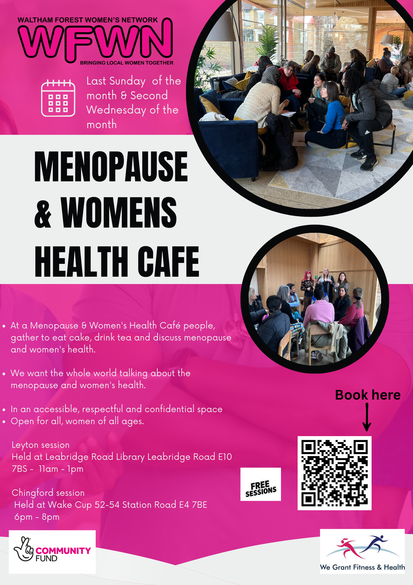 Menopause and Women's Health Cafe - Leyton