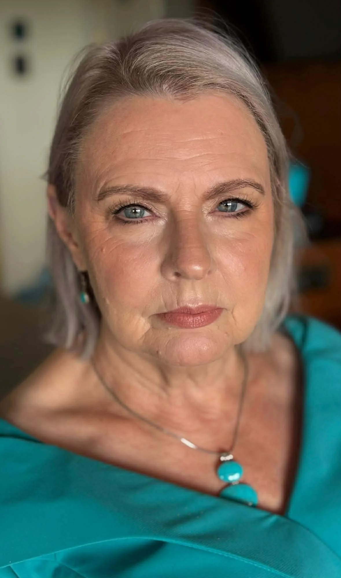 Natural mother of the bride makeup south wales 