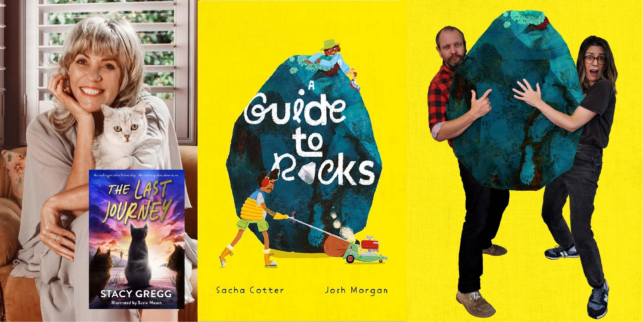 Stacy Gregg and The Last Journey with Sacha Cotter and Josh Morgan and A Guide to Rocks!