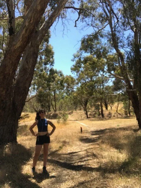 Michalia in the park in summer. The long grass could cause fires to leap up to 22 kilometres per hour, in previous years. But since this summer the speeds are faster and unprecedented.