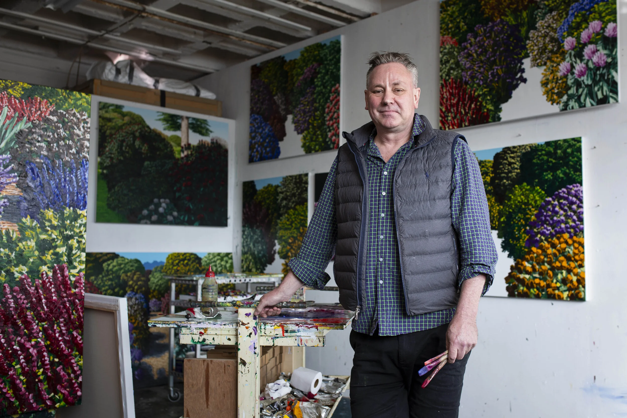 Karl Maughan  The best-known garden painter in New Zealand and one of the most successful in the world. We celebrate the lush first book dedicated solely to his work. Limited capacity event. Pre-book  here .