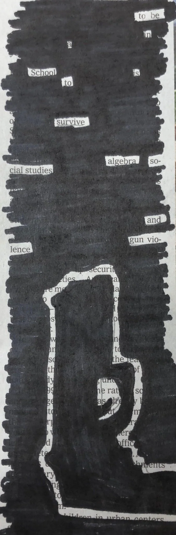 This Ocean of Texts: The History of Blackout Poetry