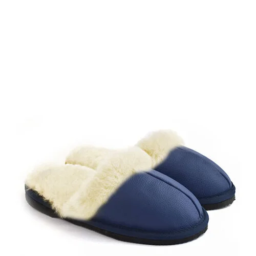 J Style Scuff Leather Slipper — Jassi 