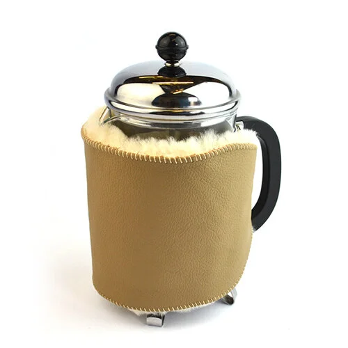Sheepskin Coffee Pot Warmer | Tea Cosy 