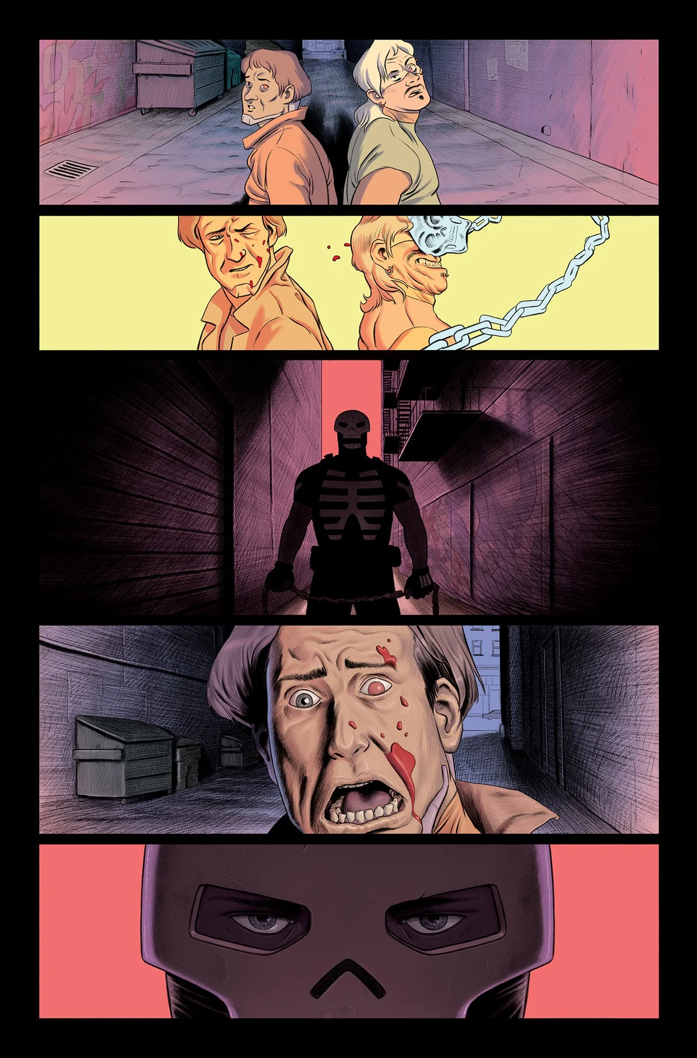 Black Hammer Reborn #6. Art by Matt Sheean and Malachi Ward. Written by Jeff Lemire