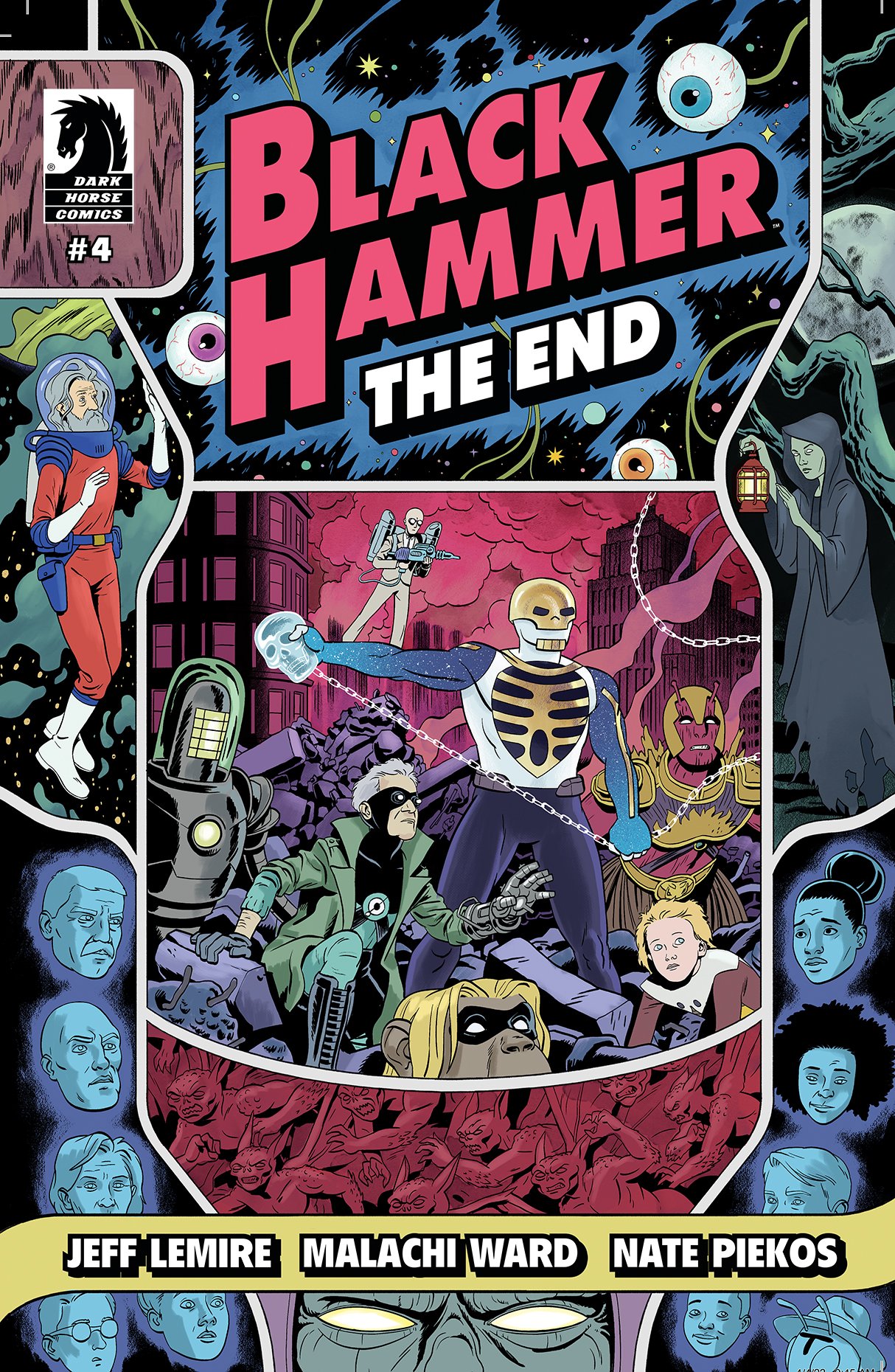 Black Hammer: The End #4 Cover, Dark Horse