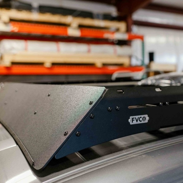 The @flatlinevanco low pro roof rack is the perfect addition to your Axis van.