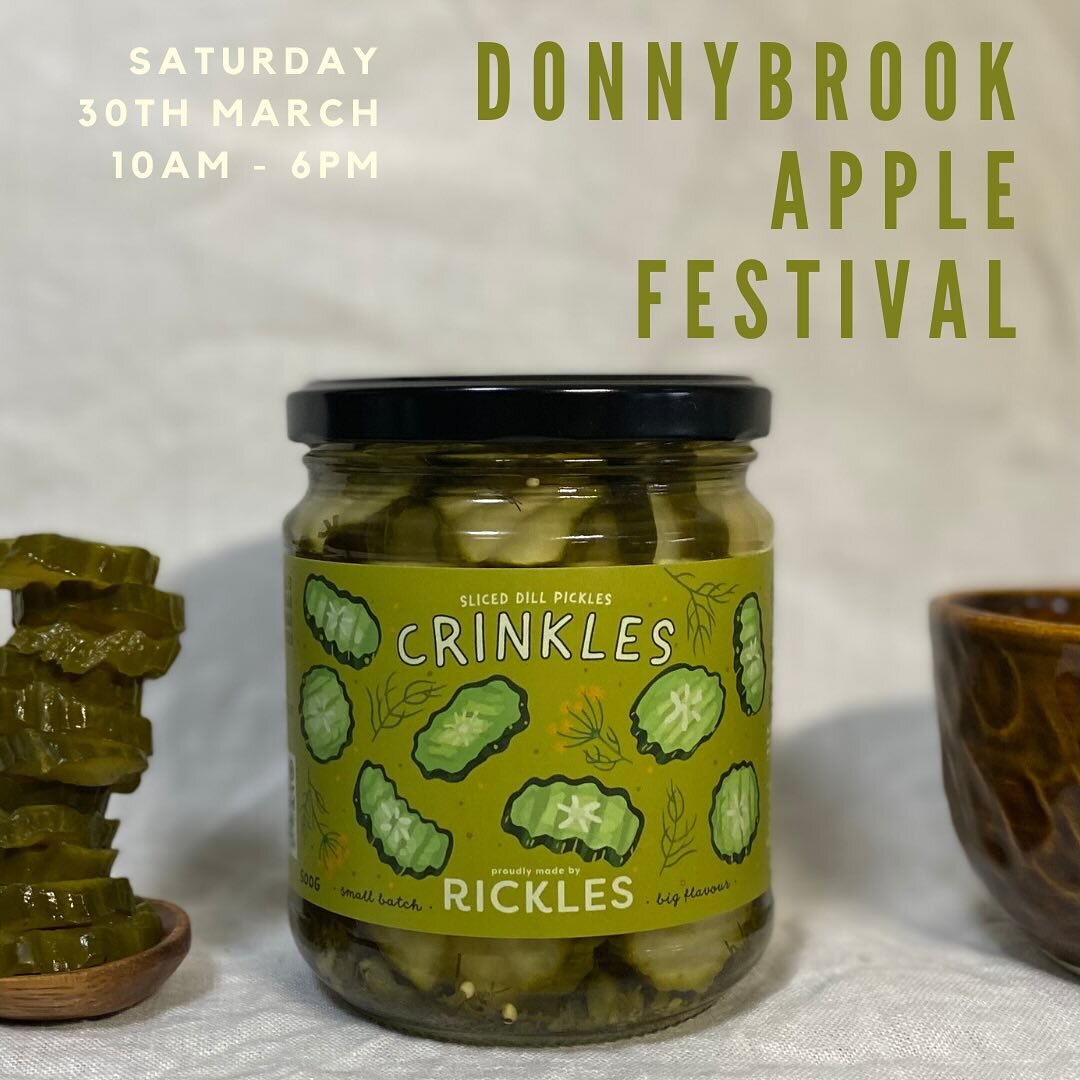DONNYBROOK APPLE FESTIVAL ON THIS SATURDAY. 
A few things to note,
&bull;Our stall will be located inside the &ldquo;TASTE Licensed Marquee&rdquo;. 
&bull;Located on Station Square next to the Apple Fun Park. 
&bull;It is FREE to come in to the marqu