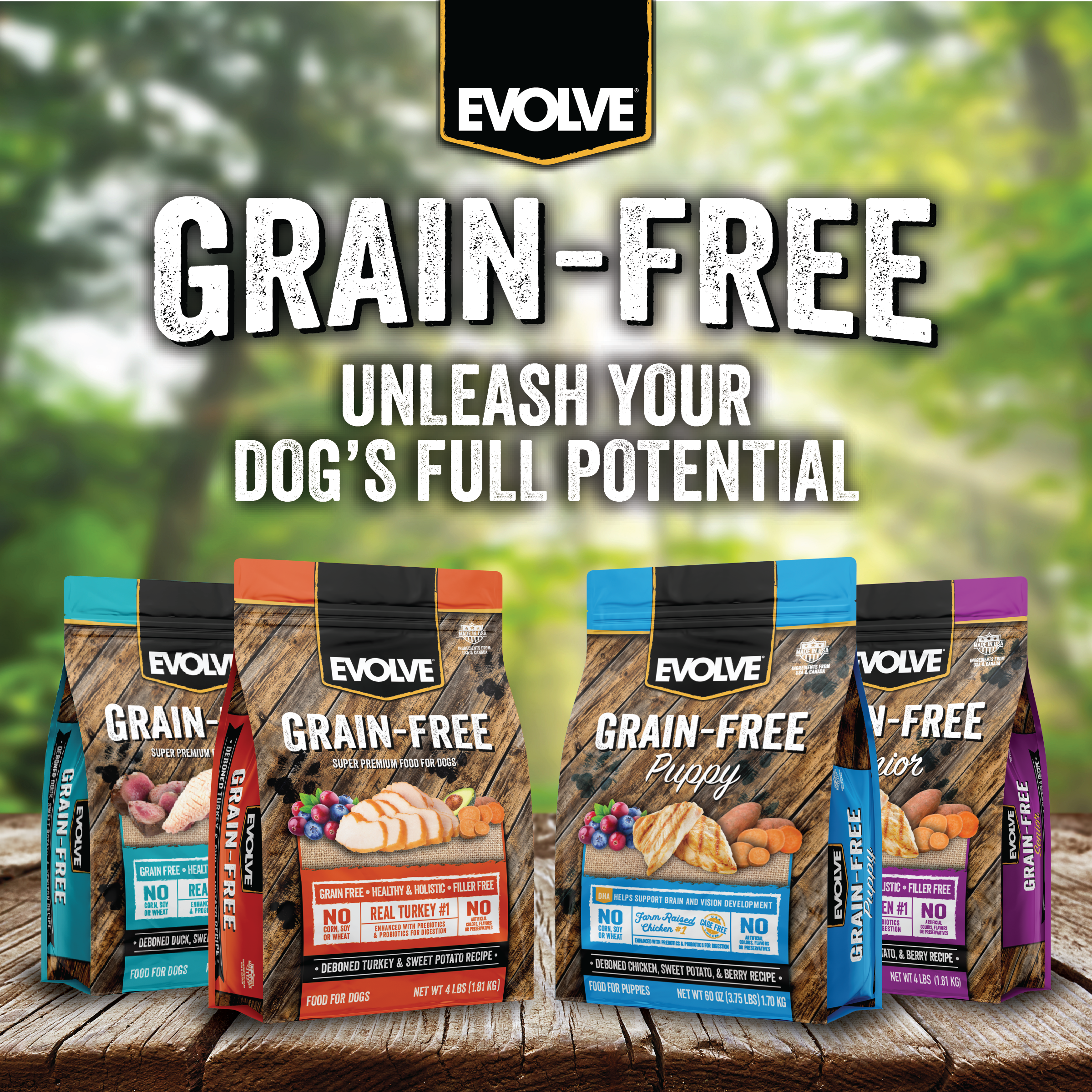 evolve grain free