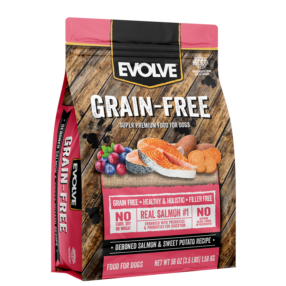 Evolve Grain-Free Deboned Salmon &amp; Sweet Potato Recipe