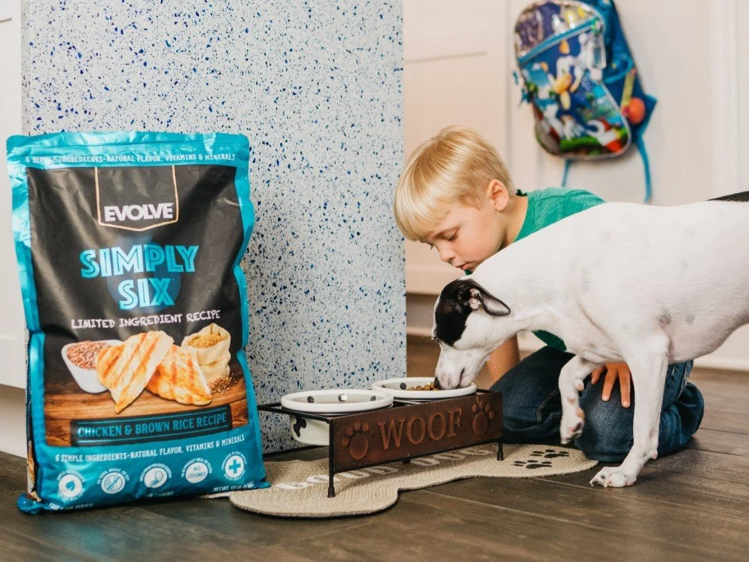 He said he&rsquo;d help feed the dog and he's taking the job very seriously. 

Some family routines are best when they're kept sweet and simple.