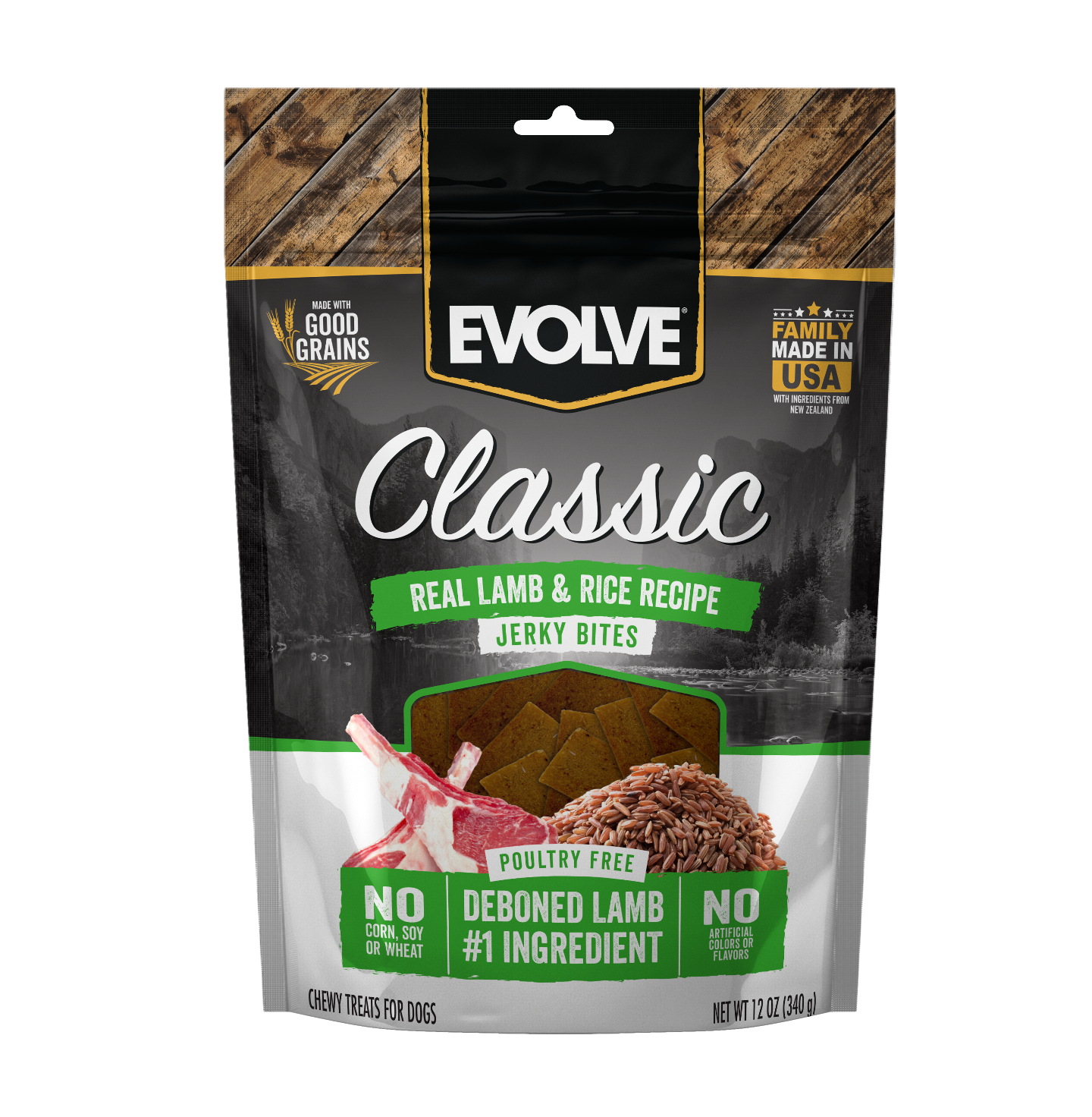 Evolve_Dog_Classic_LambRice_JerkyBites_12oz_Rendering.png