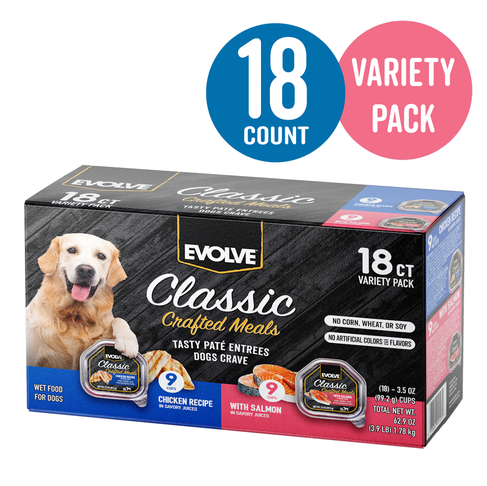 新品 COA付 Logan Olson Craft Batch3 即発送 Evolve Classic Crafted Meals Variety Pack Chicken Recipe & with