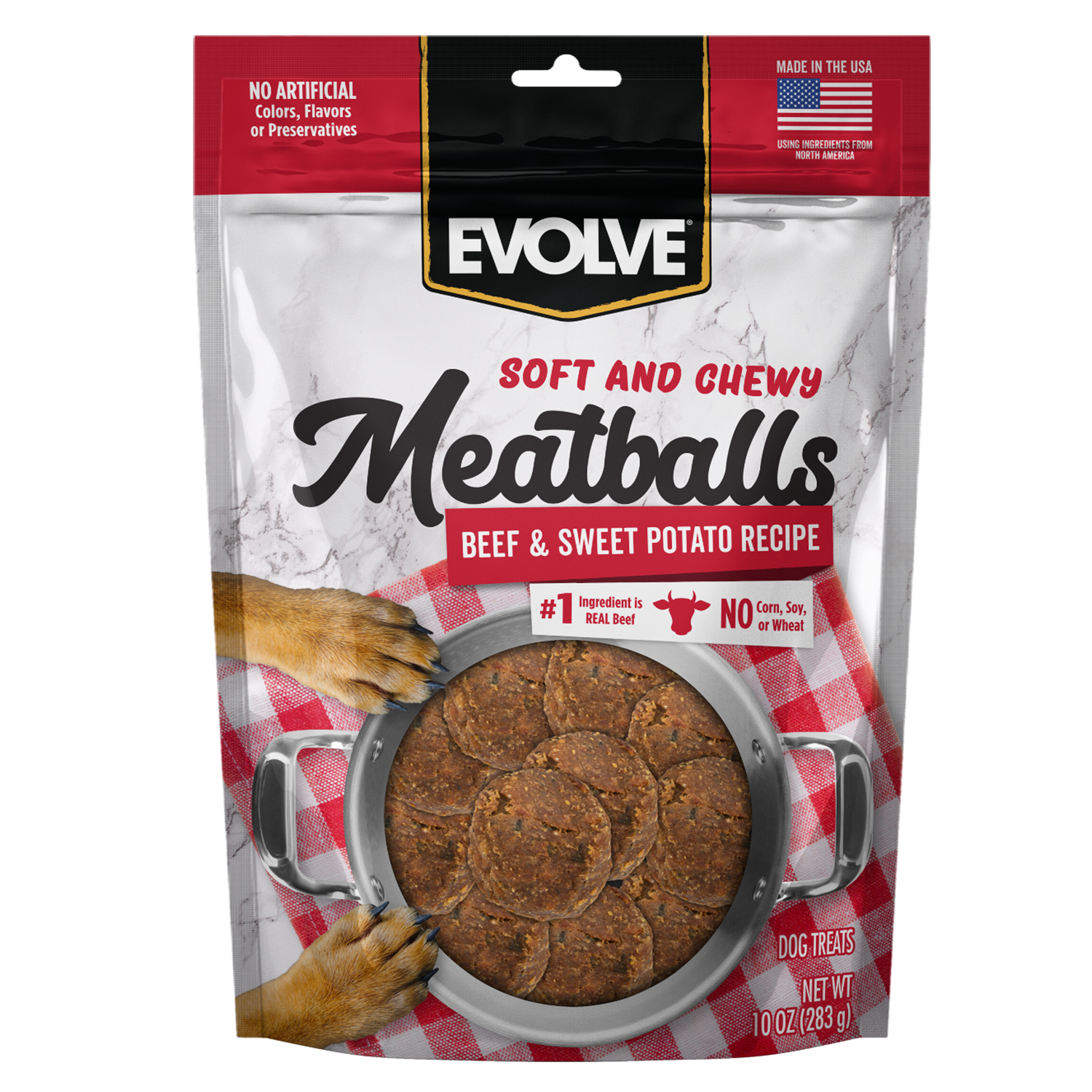 Evolve Beef & Sweet Potato Meatballs for Dogs