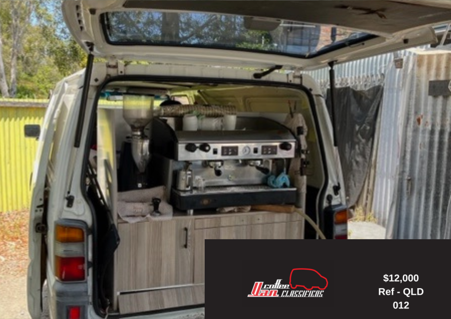 Vans for Sale QLD — Coffee Van Classifieds