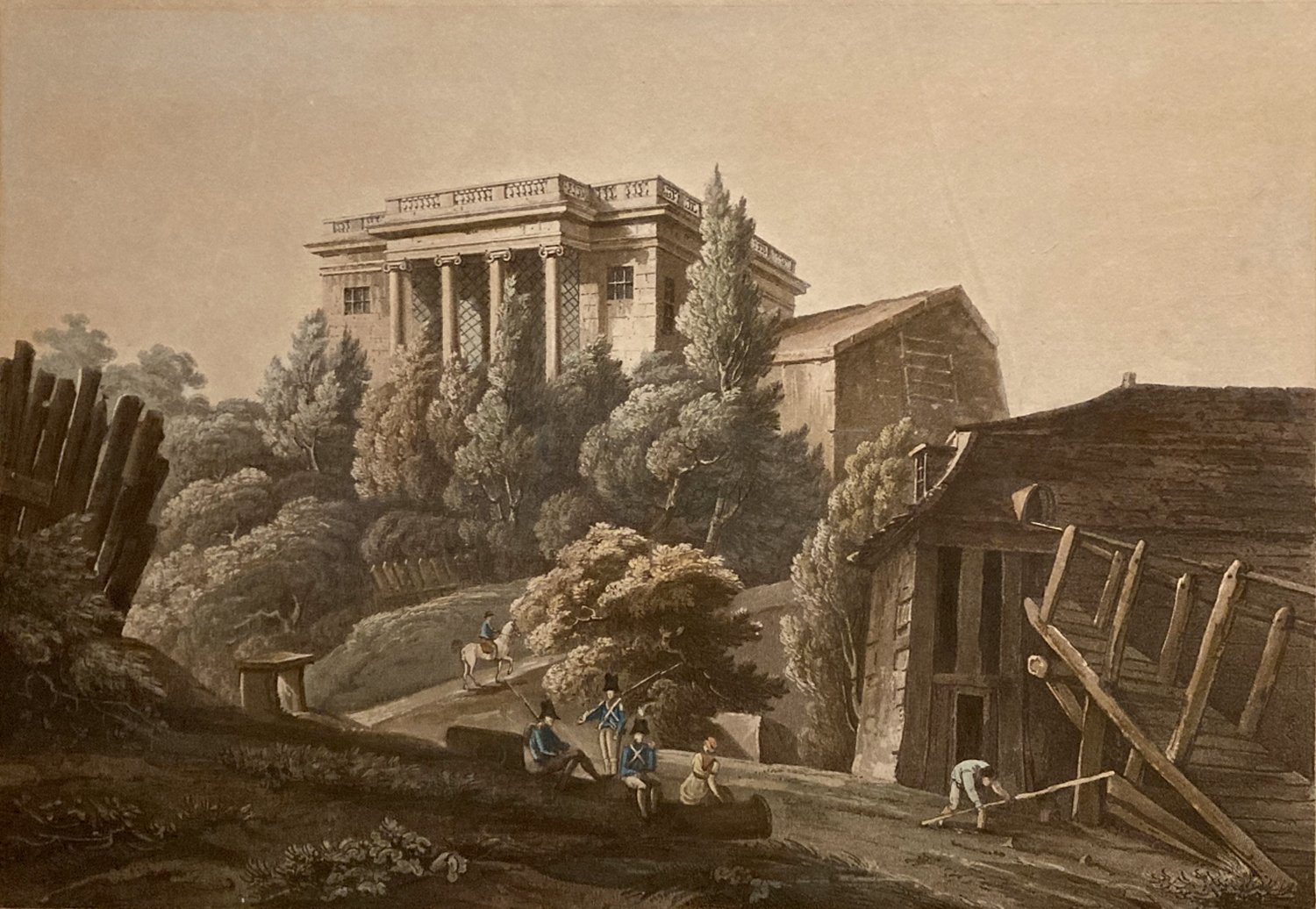 Le pavillon de musique - L. Hill 1806