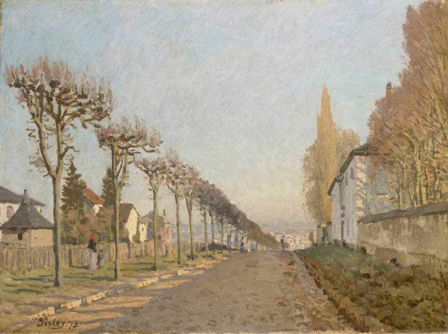 Chemin de la Machine - A. Sisley 1873