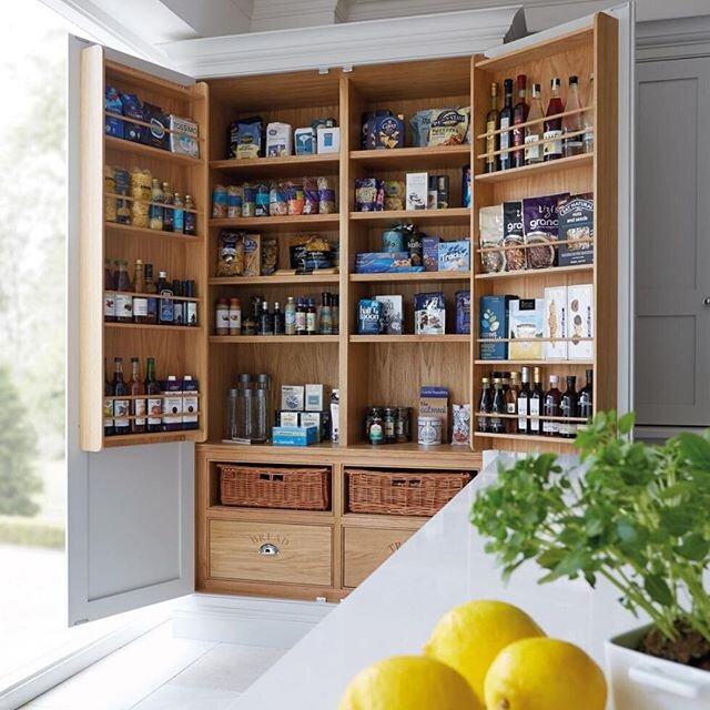 Like many, you may have dreamt of having a pantry in your home, well now you get the next best thing with a pantry cupboard! Totally customizable, you can let your dreams run wild!
Check out our latest blog post on what is trending this year includin