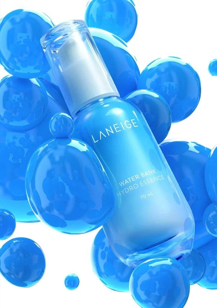 Quench your skin's thirst with the Limited Edition Water Bank Hydro Essence by LANEIGE.