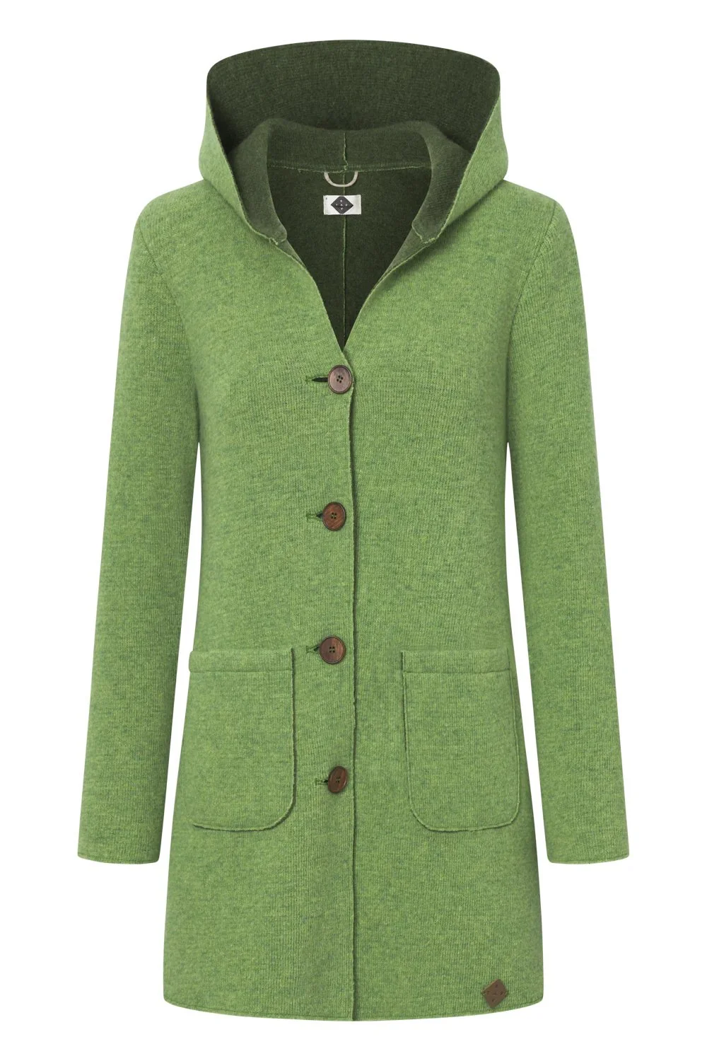 Damenstrickmantel "Alina" grün