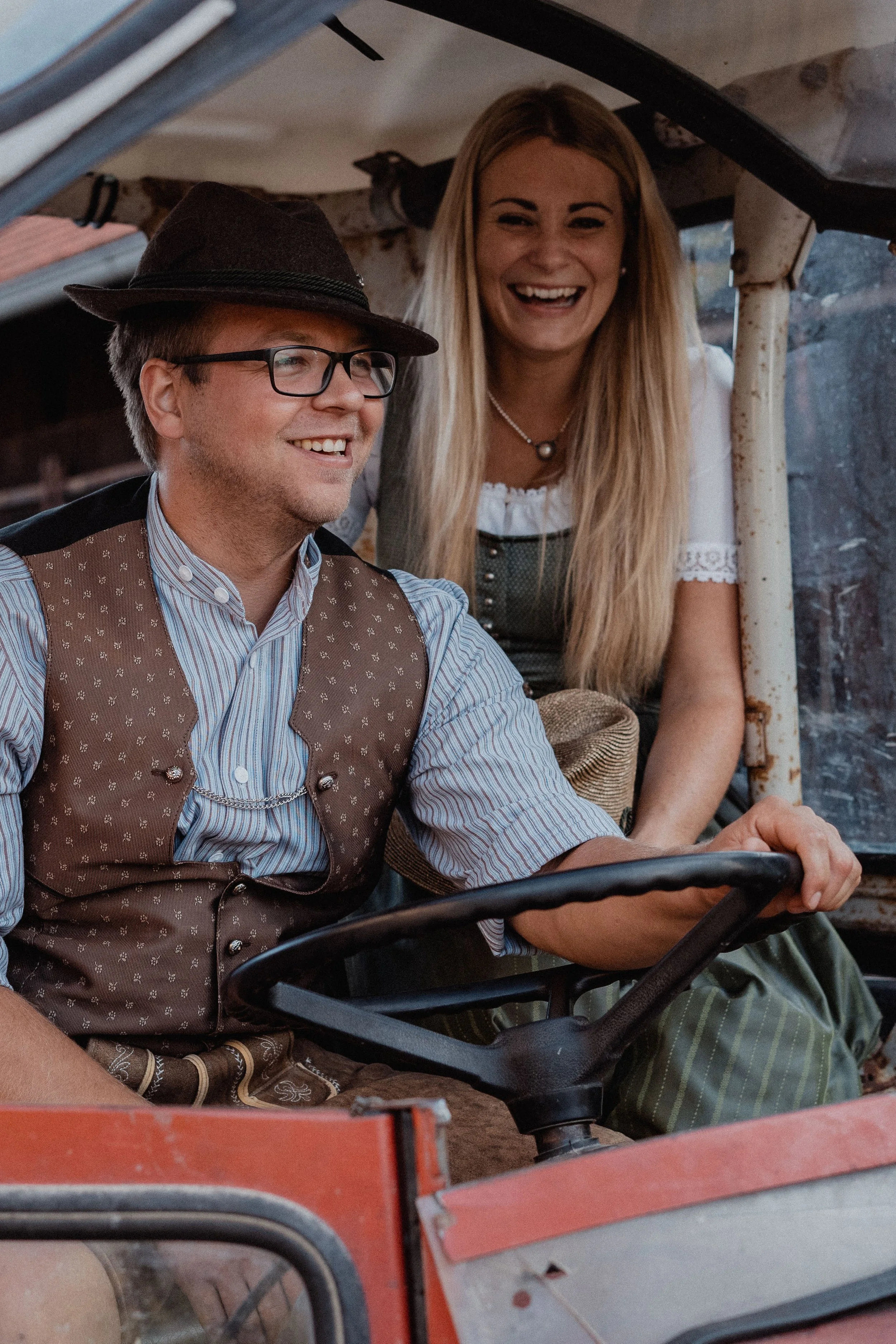 Kettlweste braun