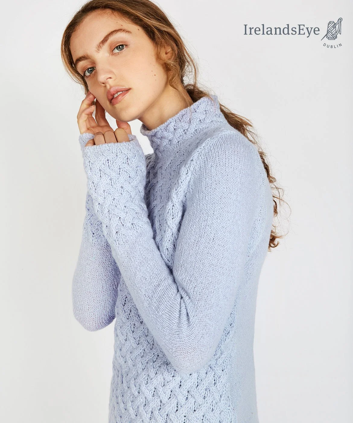Pullover flieder powder blue