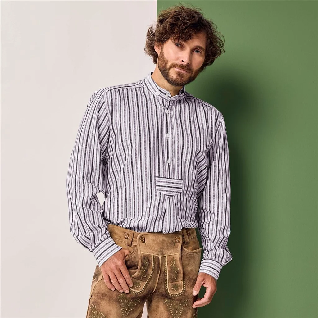 Pfoad hell-lila flieder gestreift