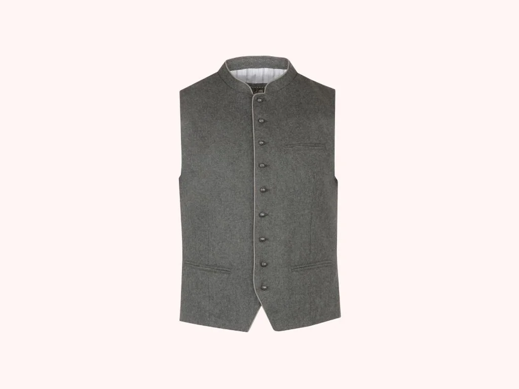 Herrenweste "Frammersbach" grün